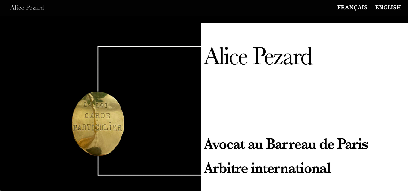 site de Alice Pezard